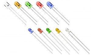 LTH Series – LED with built-in resistor for 12V VCClite vcc through hole LED