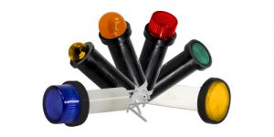 0.250” LED panel mount indicator Single -, Bi- or Tri-Color LED Combination VCC