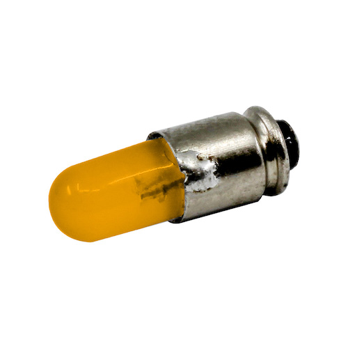 LED Lamp T-1 3/4 Midget Groove Amber 24V - VCC