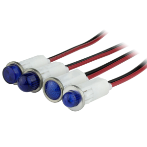 1092 series blue panel mount indicator wired