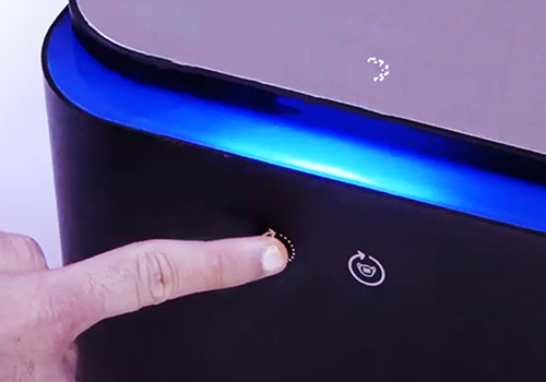 finger pressing uvo device