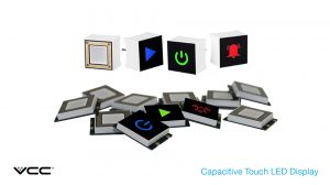 CTH and CSM Series capacitive touch LED display